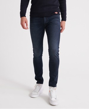 Superdry Tyler Slim Férfi Farmer Kék | ZWSQM8957